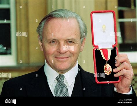 File Photo Dated 23 2 1993 Of Actor Sir Anthony Hopkins Outside