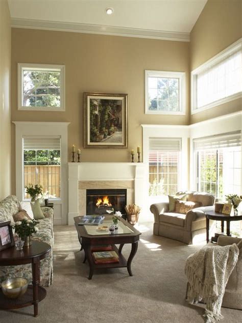 Living room design ideas can be exciting at the same time intimidating considering that it reflects the character of the house. Contemporary Living Room with Cream Soft Painting Design ...