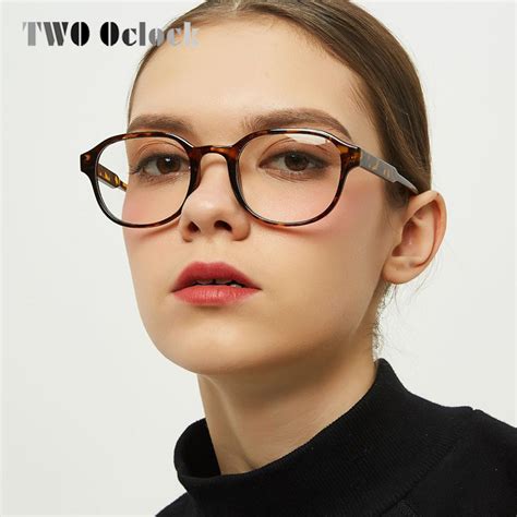 two oclock 2019 women glasses frame men vintage eyeglasses frame retro round clear lens glasses