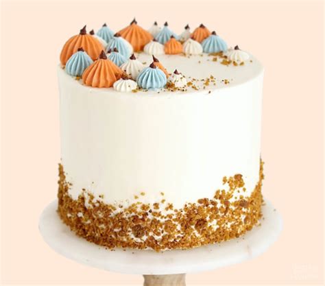 C Ch Trang Tr Pumpkin Cake Decor B Nh Halloween Th M C S C