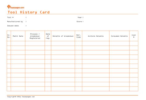 Preventive maintenance form, and more excel templates for 5s, standard work, and continuous process improvement. Tool maintenance - tool maintenance procedure, and checklist