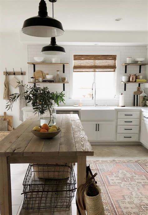 14 Warm Rustic Farmhouse Kitchens Metal Building Answers Rustic