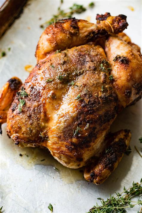 To prepare the brine, bring 1 quart of the water to a boil, add the salt and the sugar and stir to dissolve. Smoked Whole Chicken Recipe (Traeger Whole Chicken) - Oh ...