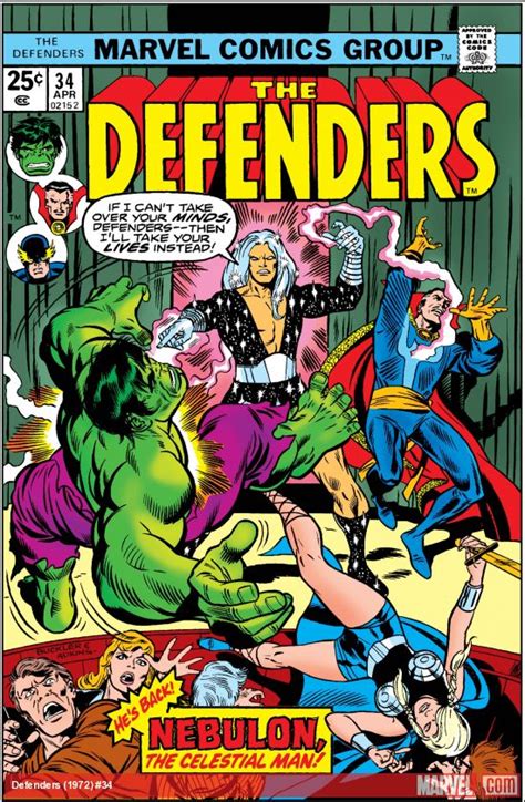 Defenders 1972 34 Comic Issues Marvel