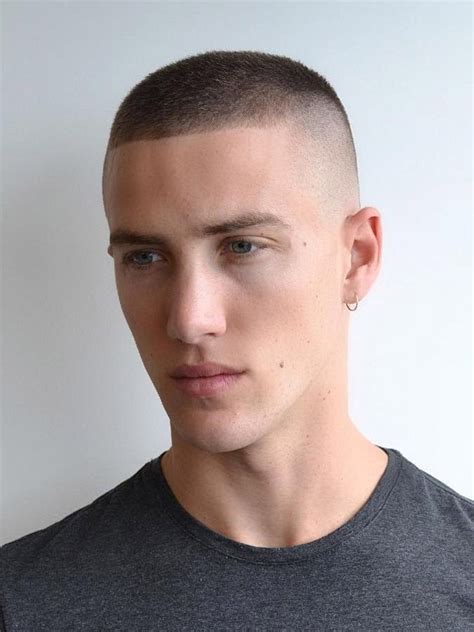 One can keep a clean shave with this look, as it has a buzz cut with a 3/8 length in inches and 9.525 in millimeters. Pin on Hairstyles