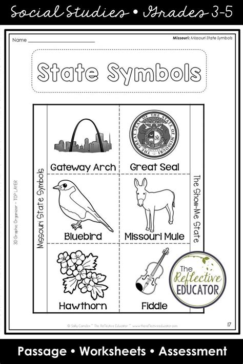 Missouri State Symbols Missouri Social Studies Social Studies