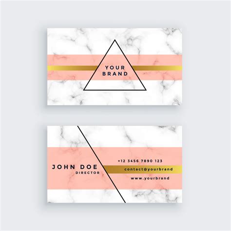 Maybe you would like to learn more about one of these? premium marble business card design in minimal style - Download Free Vector Art, Stock Graphics ...