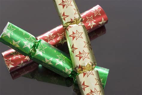 Photo Of Three Crackers Free Christmas Images