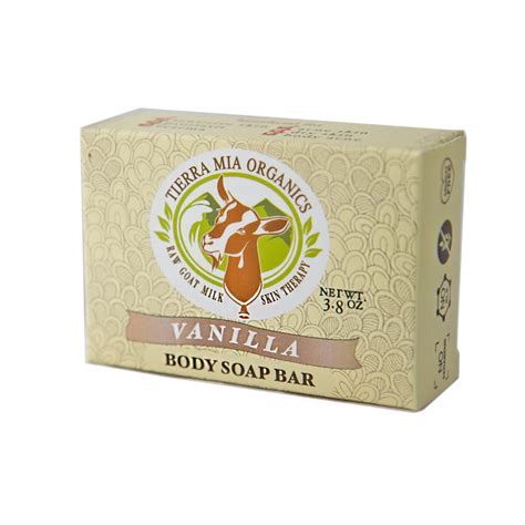 Bar soap (pack of 6). Vanilla — Body Soap Bar - Tierra Mia Organics