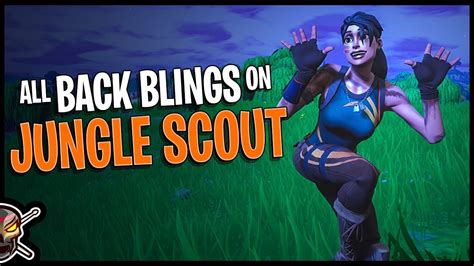 The jungle scout skin is a fortnite cosmetic that can be used by your character in the game! Back Blings on Jungle Scout | Fortnite Cosmetics | Doovi