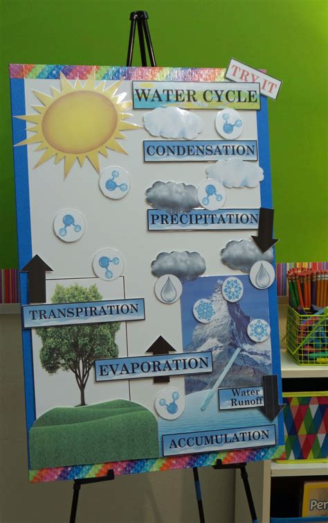Active Anchor Chart Water Cycle Treetopsecret Education Water Cycle