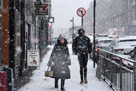 Uk Weather Coldest Places In Britain Revealed As Temperatures Plunge