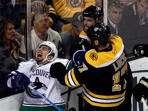 Take look back at zdeno chara's finest moments ahead of game vs. Bruins destroy Canucks 8-1 in finals Game 3 - CBS News