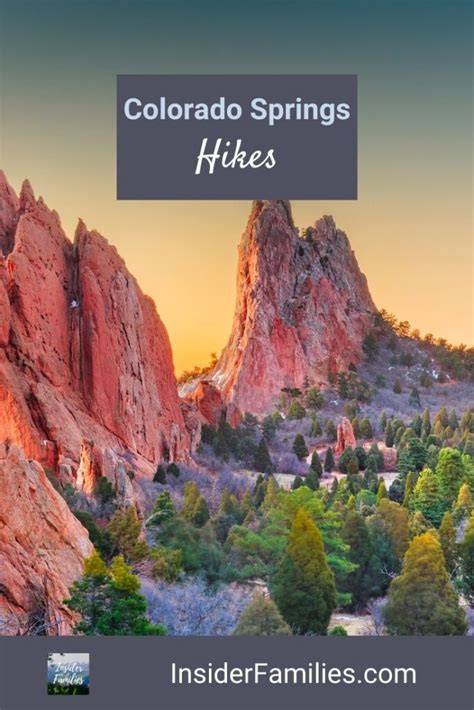 Colorado Springs Hikes With Unique Views Insider Families