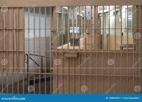 Checkpoint in the prison stock image. Image of building - 150833941