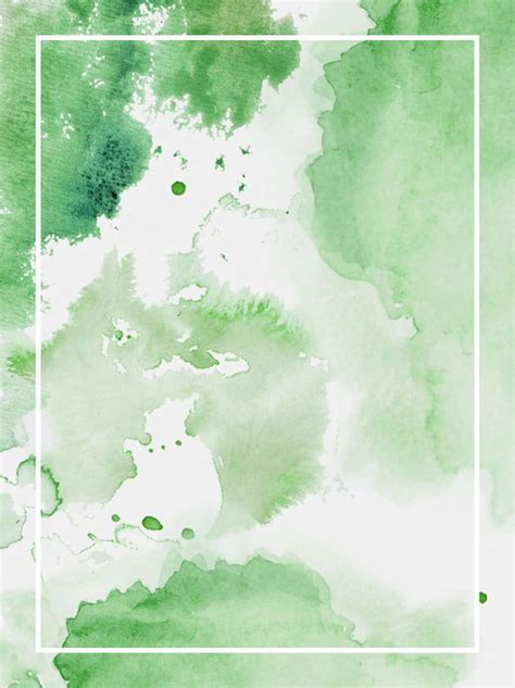 Okay i know it sounds contradictory to have green and blue neutrals but i promise there are a few out there that read marble white background plants green wallpaper pinterest. Fondo De Borde Verde Acuarela in 2020 | Watercolor border ...