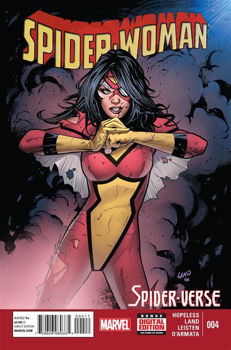 Ashley Barton As Spider Woman Earth Marvel Comics