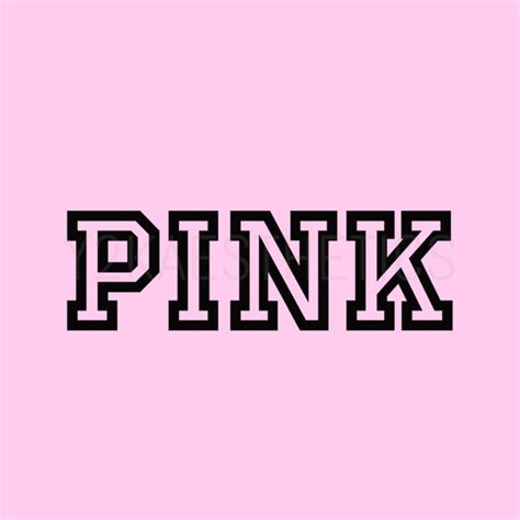 Pink Victorias Secret Logo Svg Digital Download Etsy Australia