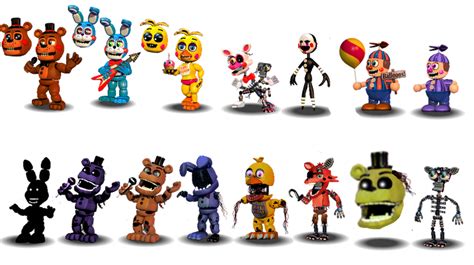 Fnaf 2 Accurates By Diegopegaso87 On Deviantart