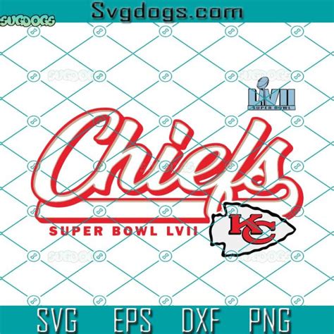Chiefs Football Super Bowl Lvii Svg Kansas City Chiefs Svg Kansas