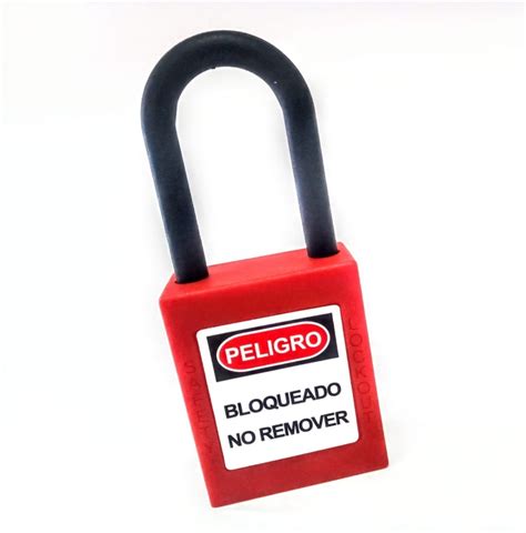 6 Piezas Candado Loto Dielectrico Candadeo De Seguridad | Envío gratis