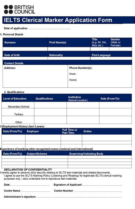 Ielts Certificate Template Excel Word Template