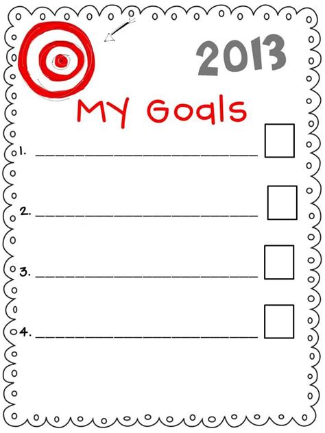 Shared qualities (worksheet) | therapist aid. Goal Setting for the New Year | Goals worksheet ...