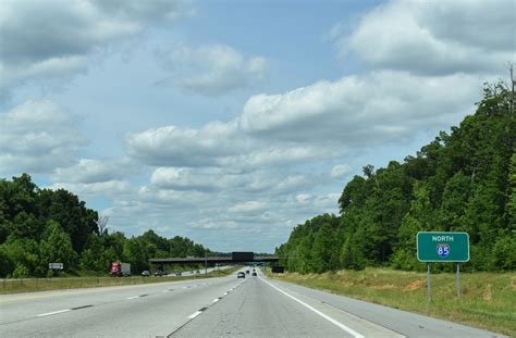 Interstate 85 North Guilford County Aaroads North Carolina