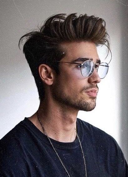 Mens Hairstyles With Beard Hairstyles With Glasses Cool Hairstyles
