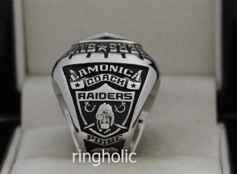 Oakland Raiders 1967 Afl Championship Ring Champions Ring For Sale