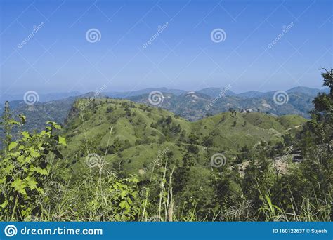 Green Mountain With Beautiful Nature View Stock Image Image Of Farm