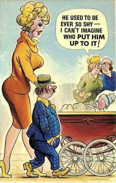 Saucy Seaside Postcard Adult Comics Adult Cartoons Adult Humor Funny