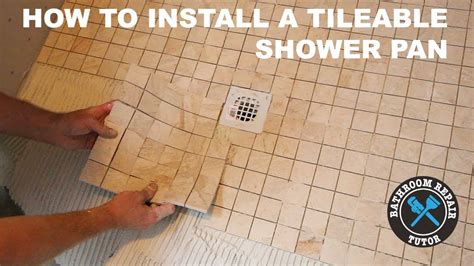 How To Install A Tileable Shower Pan In 1 Hour Or Less KBRS S Tile