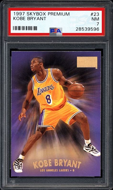 View kobe bryant basketball card values based on real selling prices. 1997 Skybox Premium Basketball Cards - PSA SMR Price Guide