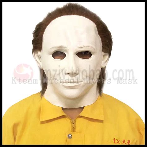 Free Shipping Party Cosplay Adults Realistic Micheal Myers Mask Latex Halloween Horror Mask