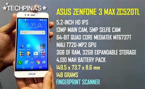 Asus zenfone 3 max 5.5 brief review. Asus ZenFone 3 Max 5.2-inch ZC520TL vs Asus ZenFone Max 5 ...