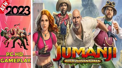 Jumanji Wild Adventures 2023 ┃free Adventures┃gameplay Gtx 1650 4 Gb