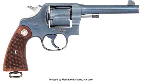Colt New Service Model Commercial Double Action Revolver Lot