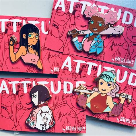 girls with attitude pins etsy enamel pins pin and patches cute pins