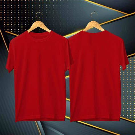 Kaos Polos Merah Maroon Depan Belakang Untuk Desain Hd - 55+ Koleksi Gambar