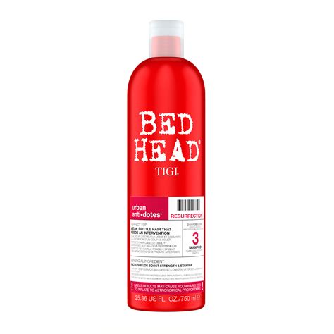 Bed Head By Tigi Urban Antidotes Resurrection Shampoo For Damaged Hair