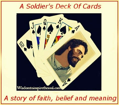 After 21 years, kim and i have decided to relinquish d.j.'s deck and retire. Daveswordsofwisdom.com: A Soldier's Deck Of Cards