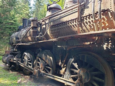 Abandoned Locomotives In The Woods Of Northern Maine Or How To