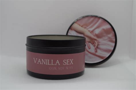 Vanilla Sex Candle 100 Soy Vanilla Caramel Etsy