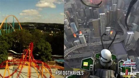 Six Flags Created A Vr Fighter Jet Alien Invasion Roller Coaster Source