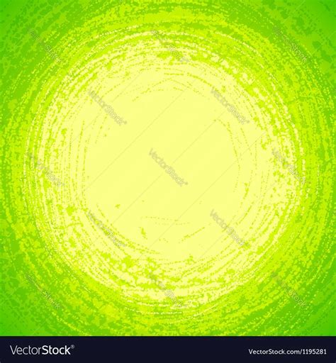 Green Grunge Circle Abstract Background Royalty Free Vector
