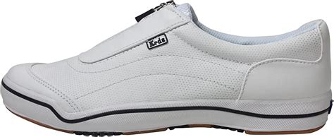 Keds Womens Hampton Sport Zipper Sneakers White Size 65 Uk Amazon