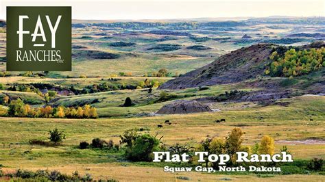 North Dakota Ranch For Sale Flat Top Ranch Squaw Gap Nd Cattle