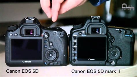 Canon Eos 6d E Eos 5d Mark Ii Confronto Estetica E Comandi Youtube