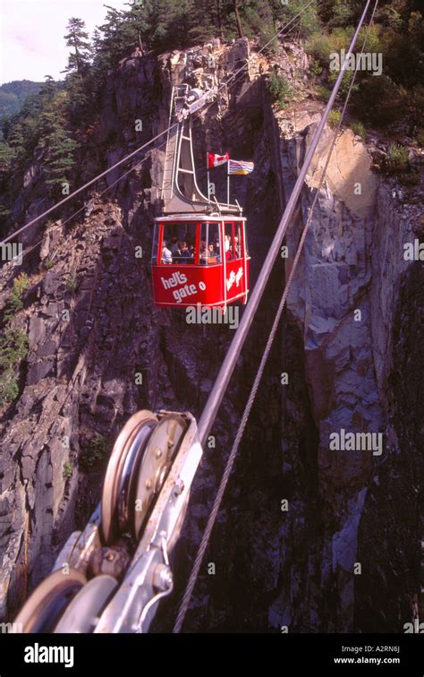 Hells Gate Airtram Cable Car In The Fraser Canyon Bc